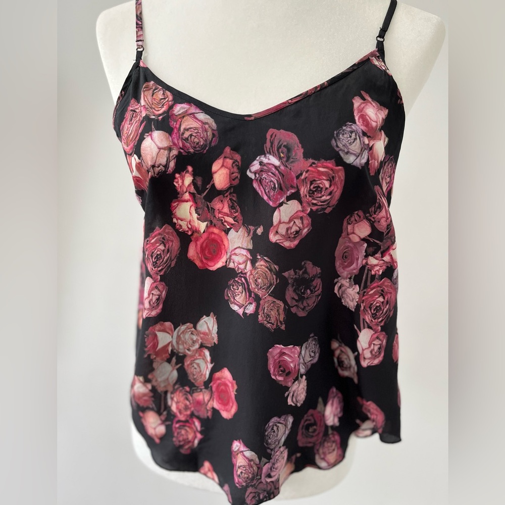 Wilfred floral silk cami